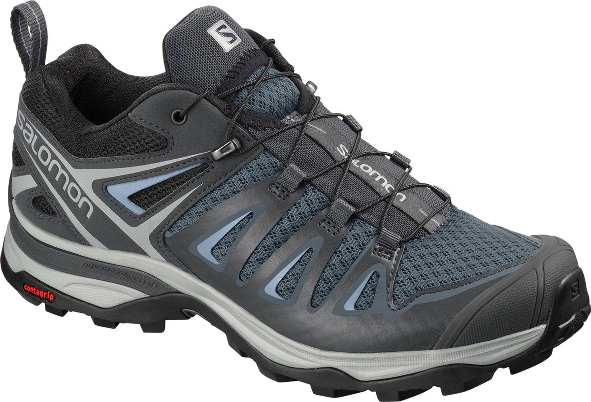 Salomon X Ultra 3 Wandelschoenen Dames - Stormy Weather / Ebony /Cashmere Blue - Maat 38