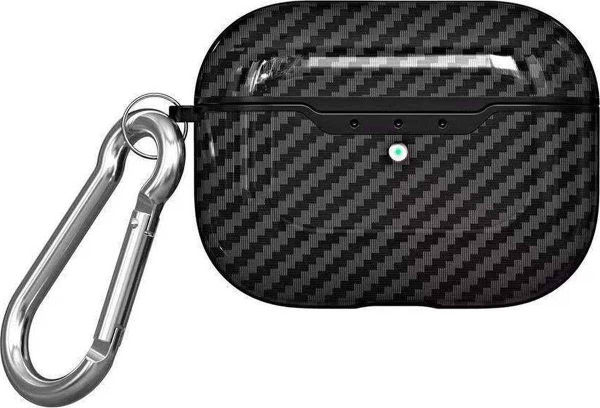 Mobigear Carbon Fiber Zwart voor Apple AirPods Pro