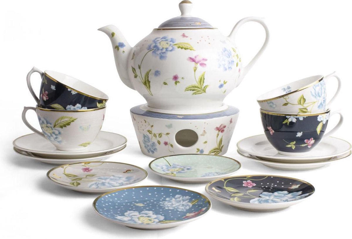 Laura Ashley Heritage 14 delig Theeservies (4 persoons)