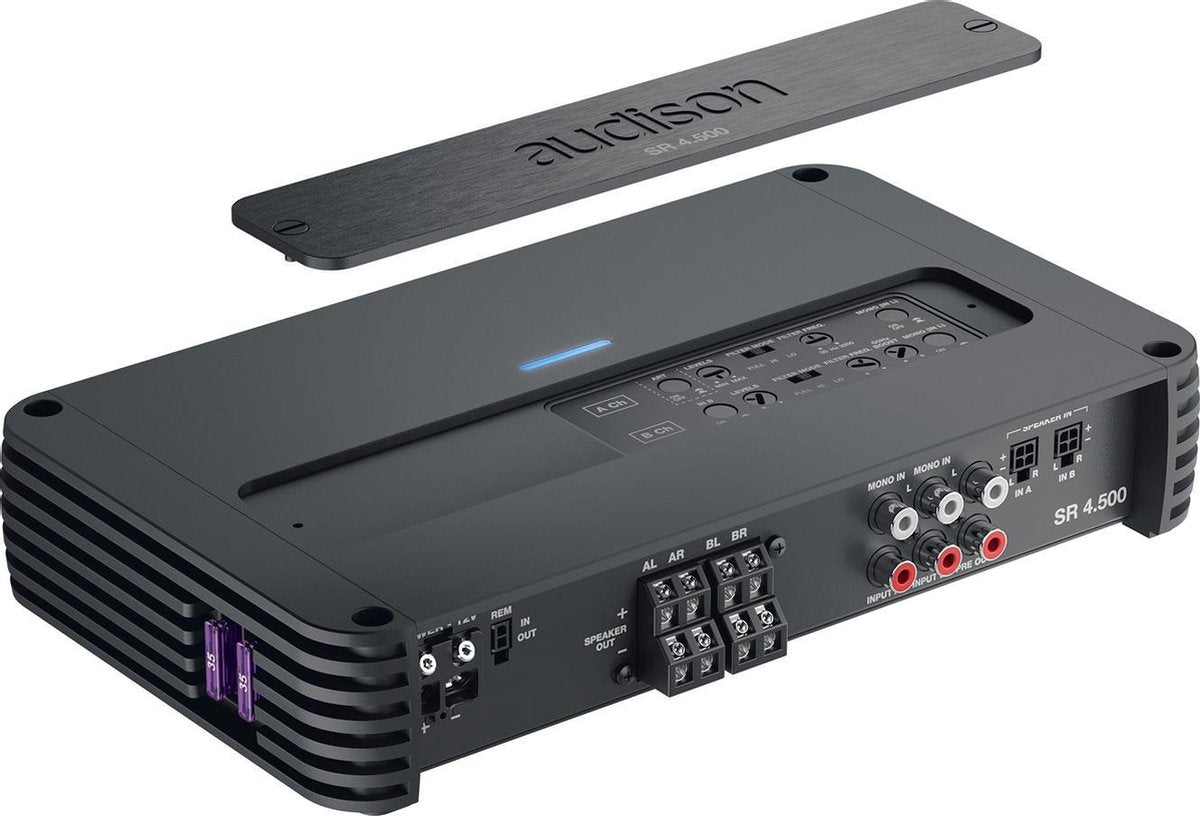 Audison SR 4.500 - 4 Kanaals versterker met 4x 125 Watt