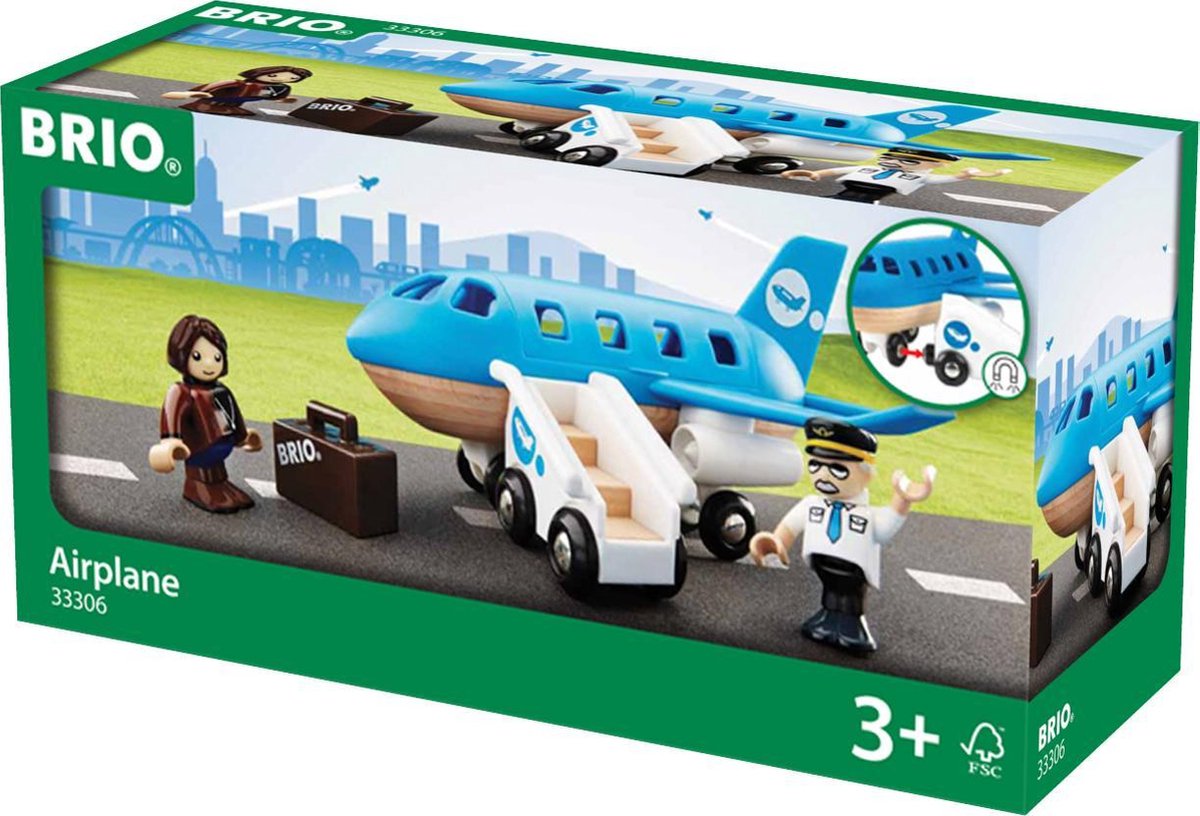 BRIO Vliegtuig instapset - 33306