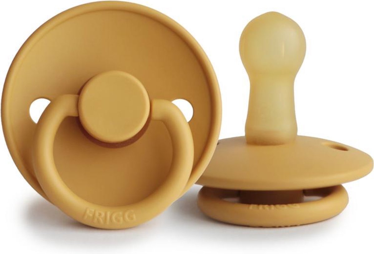 FRIGG-speen Colour Honey Gold maat 2 6-18 maanden