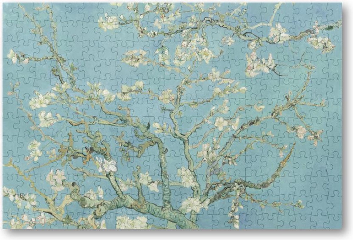 Amandelbloesem - Vincent van Gogh - 252 Stukjes puzzel voor volwassenen - Meesterwerken - Natuur - Bloemen - Vincent van Gogh