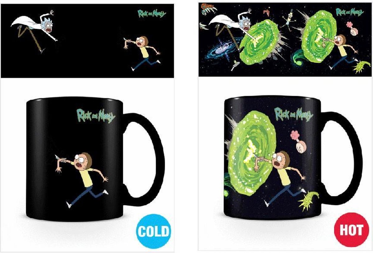 Mok warmtewissel - Rick and Morty: Portals - keramisch