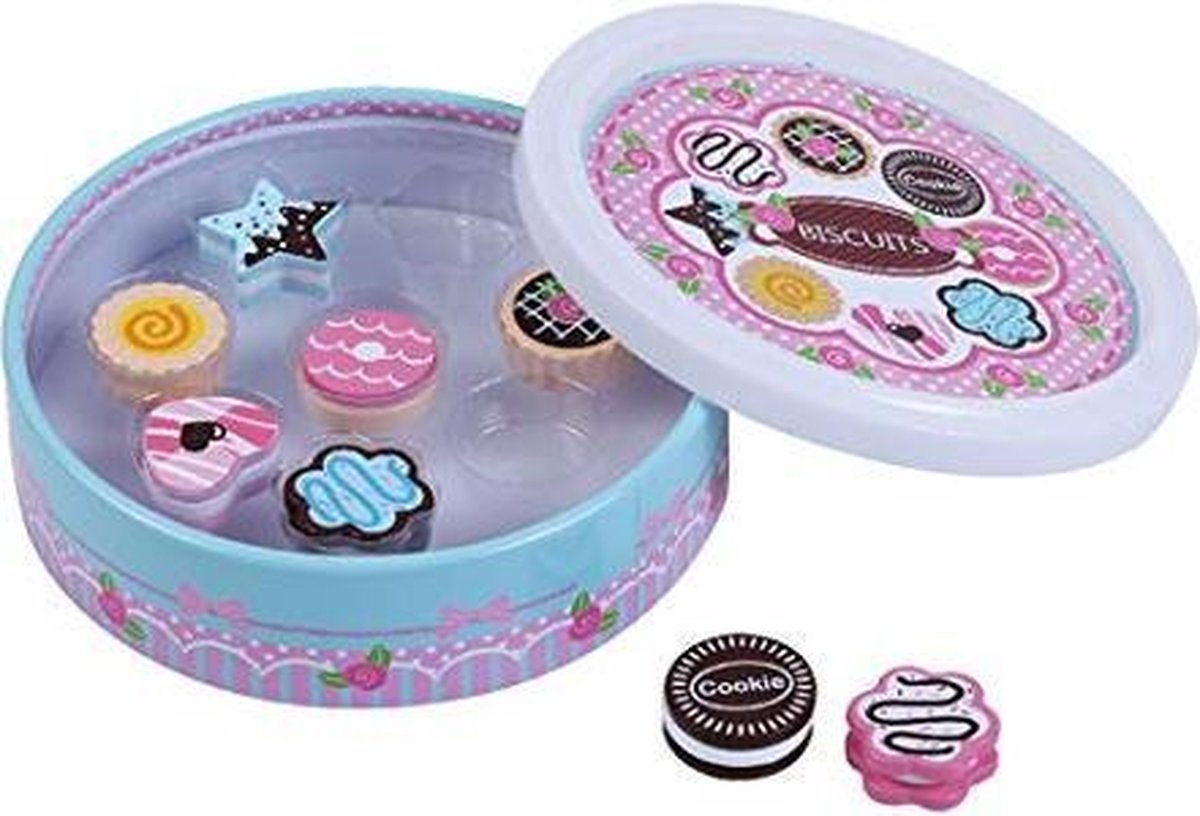Jumini Blik Met Koekjes 9-delig