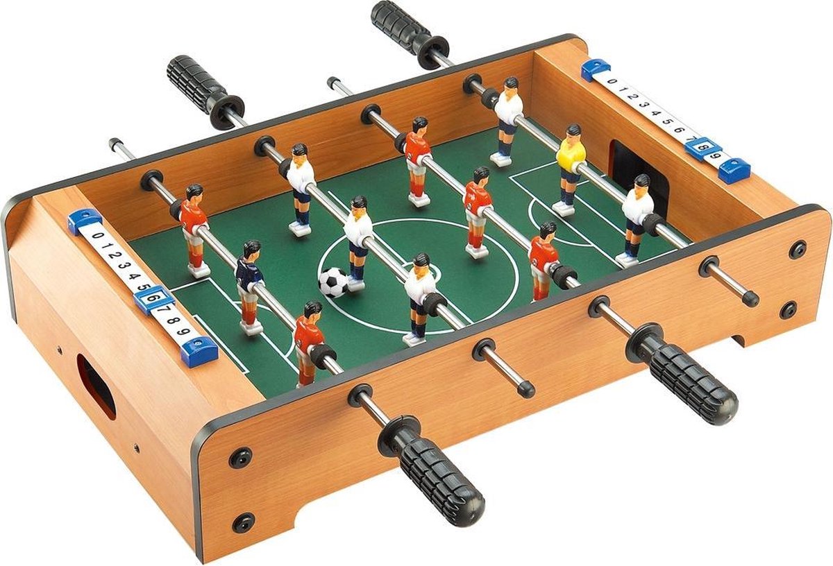Luna Mini-voetbaltafel Junior 50 Cm Naturel/groen