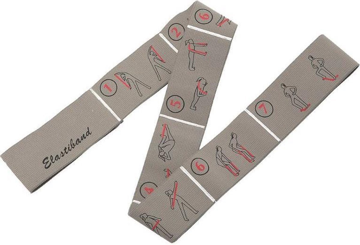 Atipick Weerstandsband 87 X 5 Cm Textiel Grijs