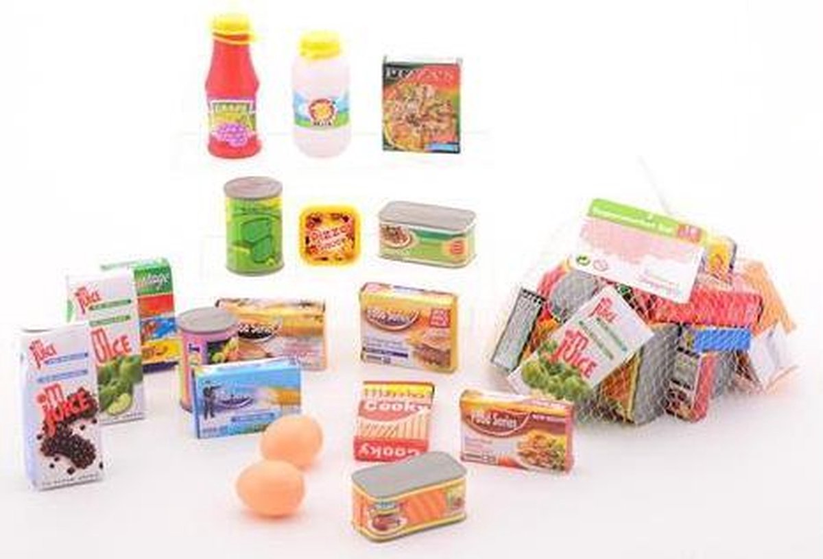 Speelgoed supermarkt accessoires