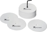 Precision Veldmarkering 15 X 15 Cm Medium Rubber Wit 20 Stuks