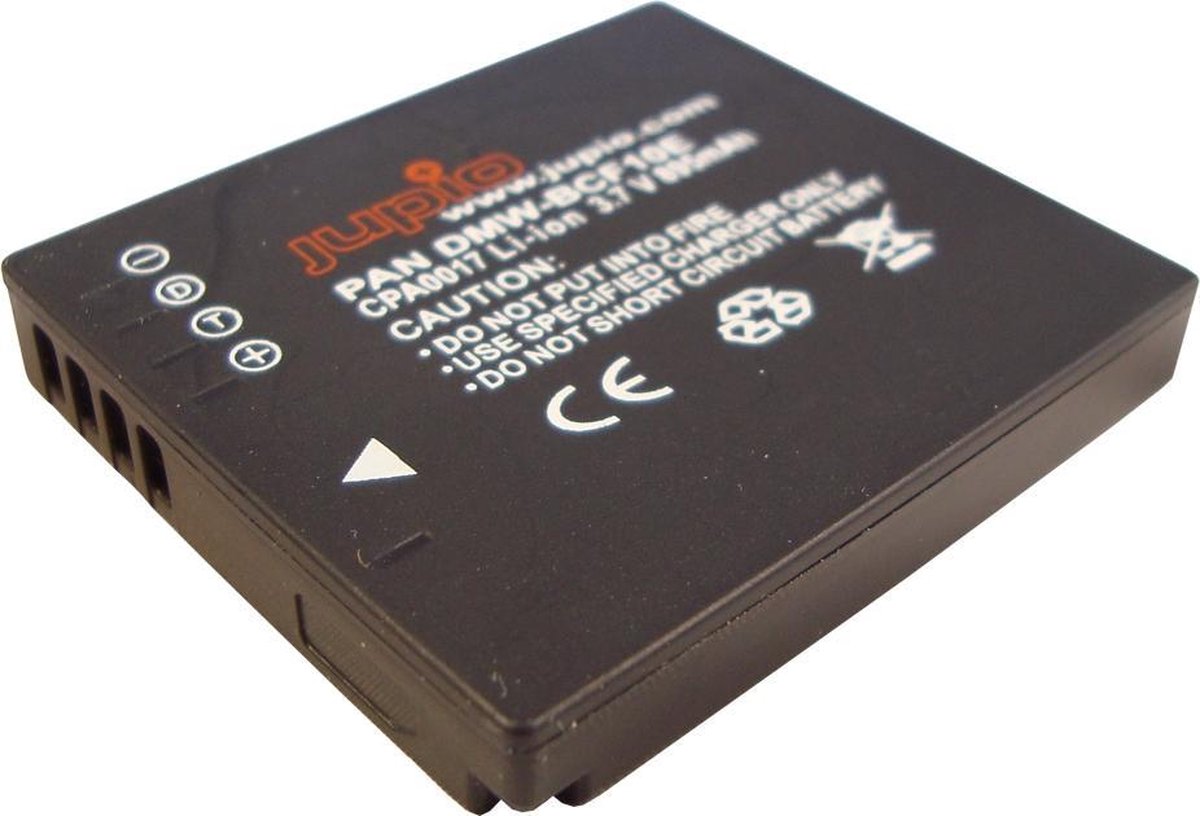 Jupio Accu Panasonic DMW-BCF10E / CGA-S106E