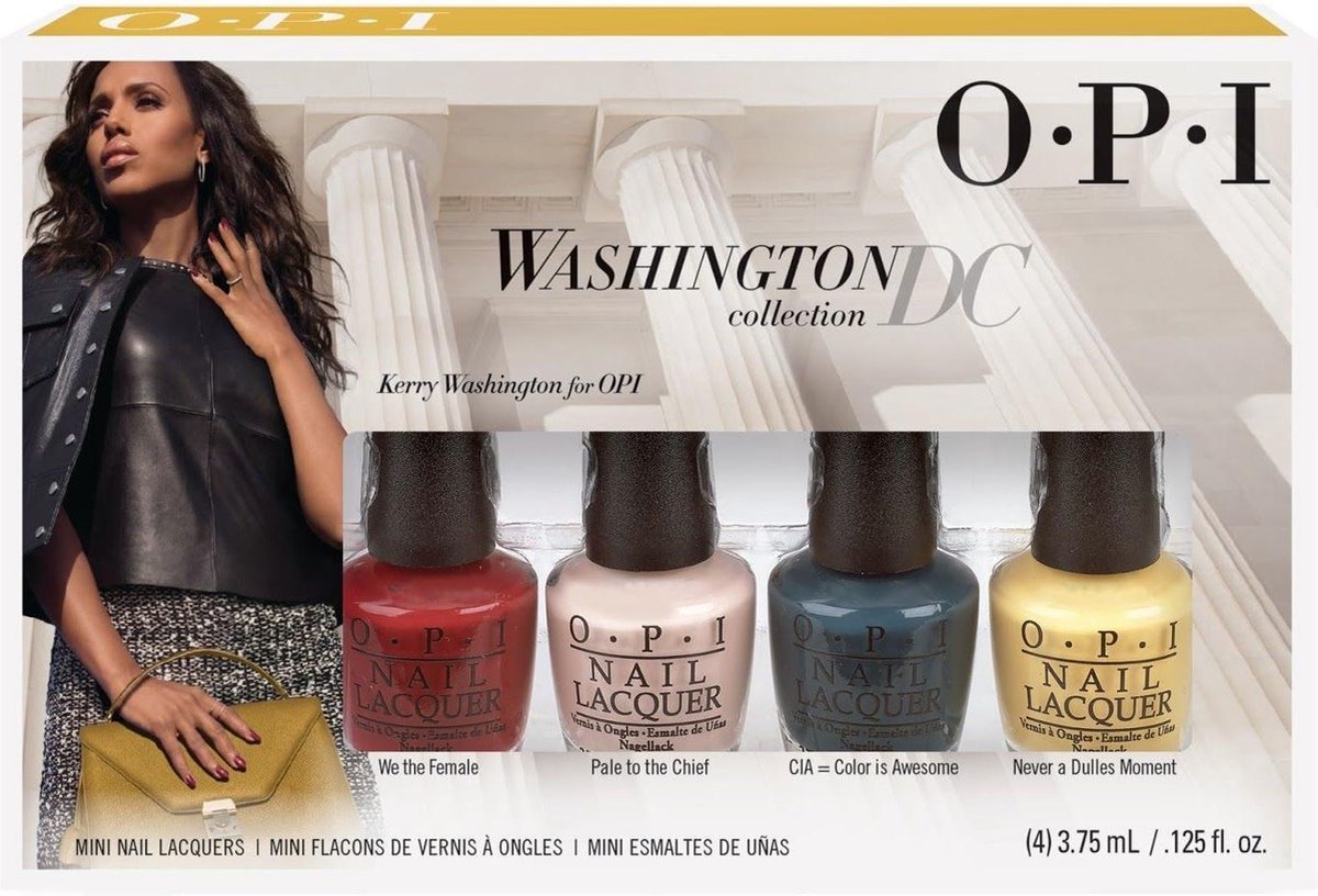OPI Washington DC Nail Polish Gift Set 4 Pieces