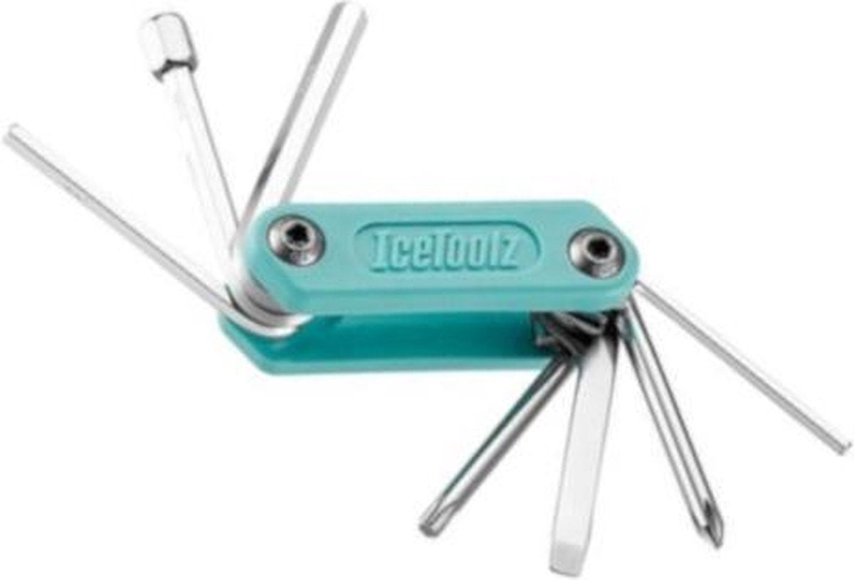 Icetoolz Multitool Mighty-8 Mintgroen/zilver 8 Functies 7