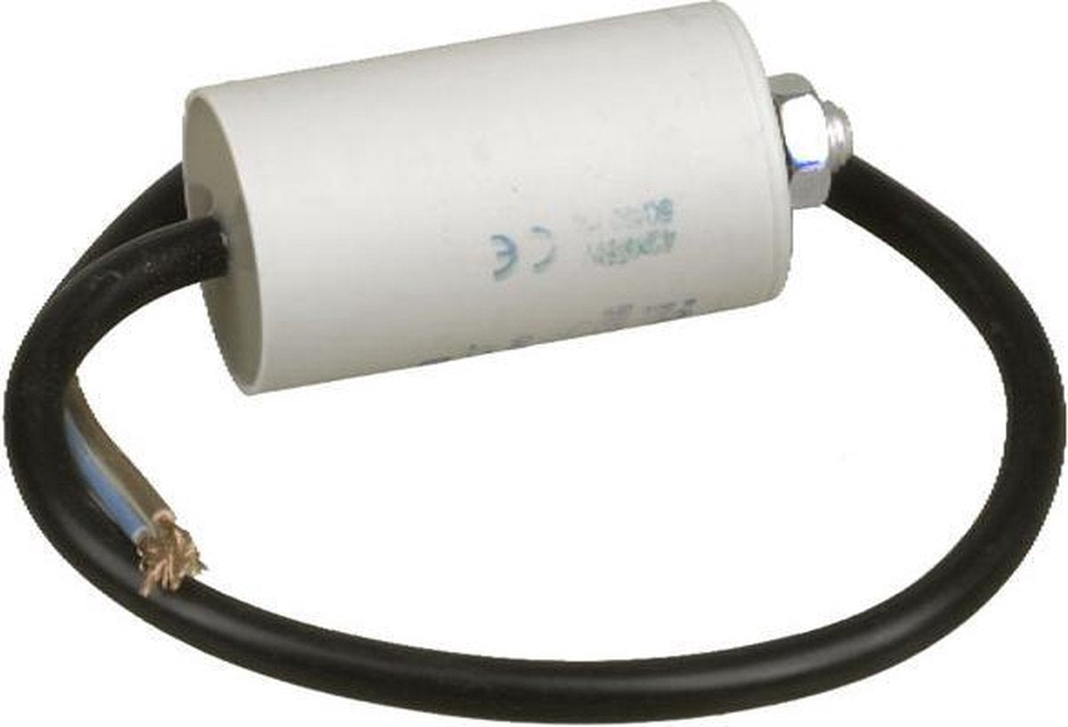 UNIVERSEEL - CONDENSATOR ELECTROL.MET DRAAD  8 ΜF  450 V -