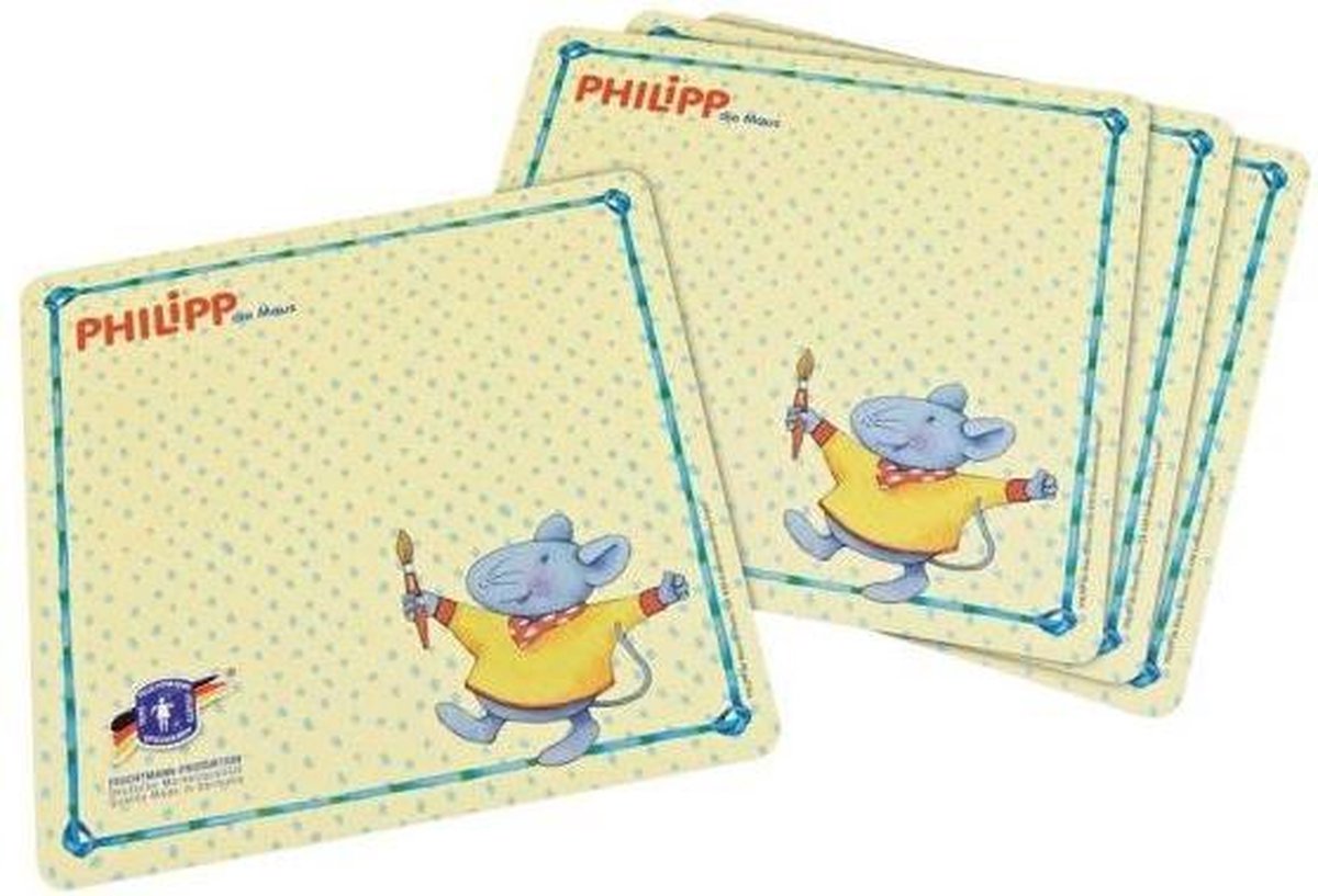 Feuchtmann Philipp Die Maus Knutsel Placemat 4 Stuks