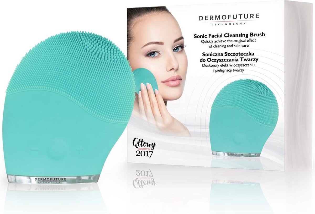 Dermofuture - Sonic gezichtsreinigingsborstel. Sonic Facial Cleansing Brush Sonic brush