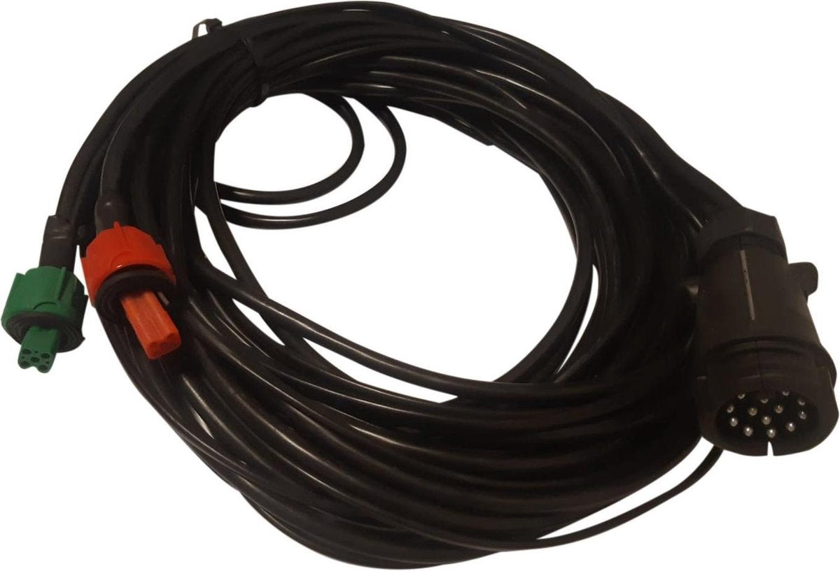 Radex hoofdkabel - 7 meter lang - 13-polig - voorzien van 2x 5-polige connector - inclusief aftakkingen voor markeringsverlichting