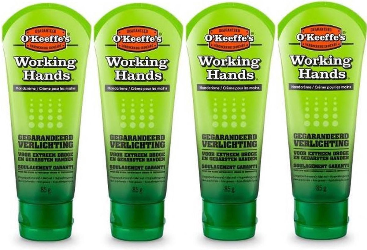 O'Keeffe's - Working hands - tube 85ml - 4 pak