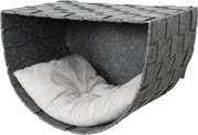 Kattenmand voor aan de muur - Afmetingen: 45 × 30 × 30 cm Kleur: grijs