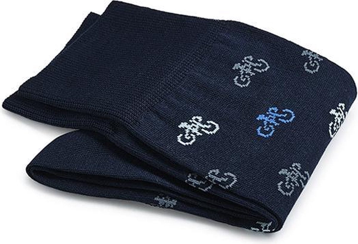 Carlo Lanza Sokken Blauw  - Maat 40-43 - Heren - Never out of stock Collectie - Katoen;Polyamide;Elastaan