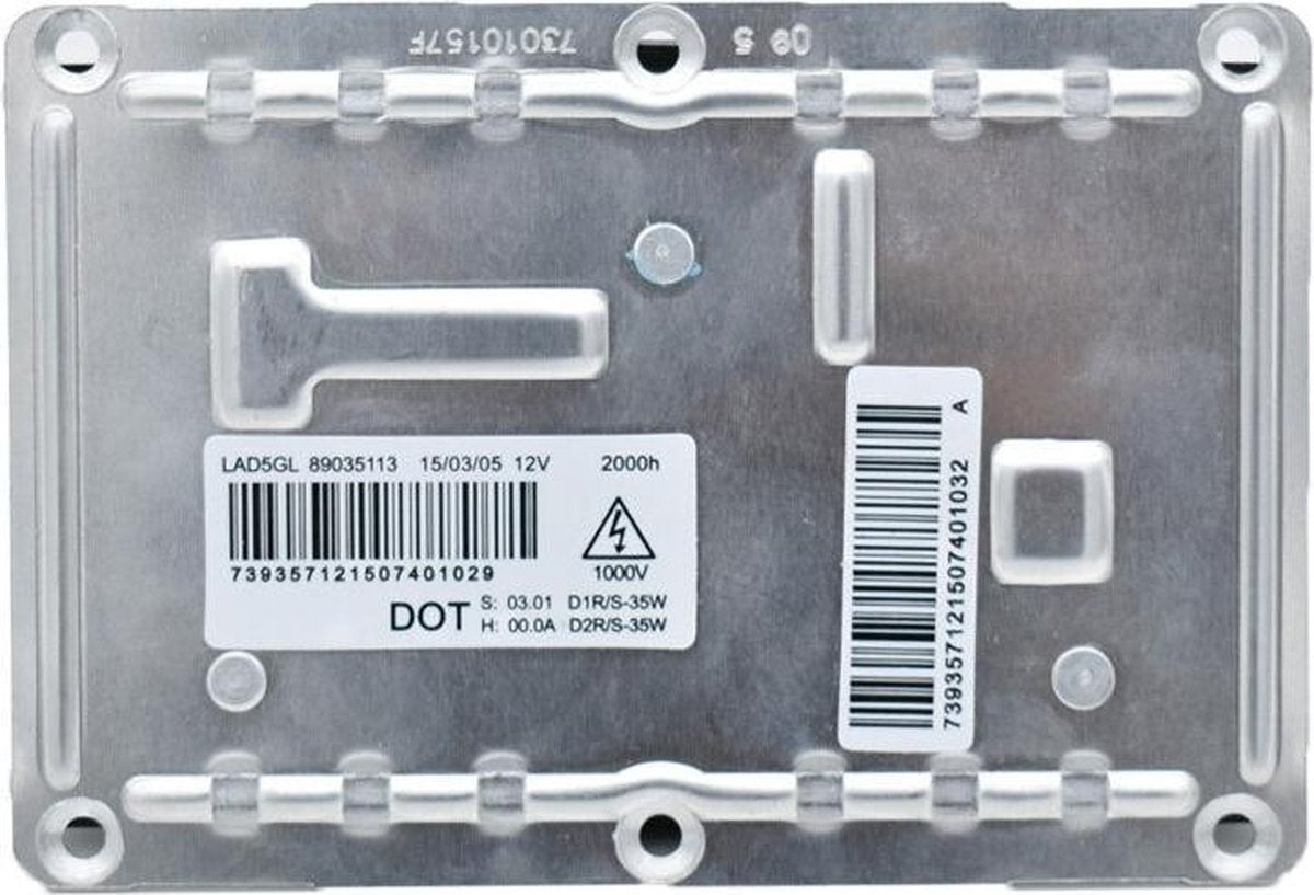 Volvo S60 S80 V70 XC70 XC90 Xenon Starter Ballast Module Ter vervanging van Valeo LAD5GL 4Pin