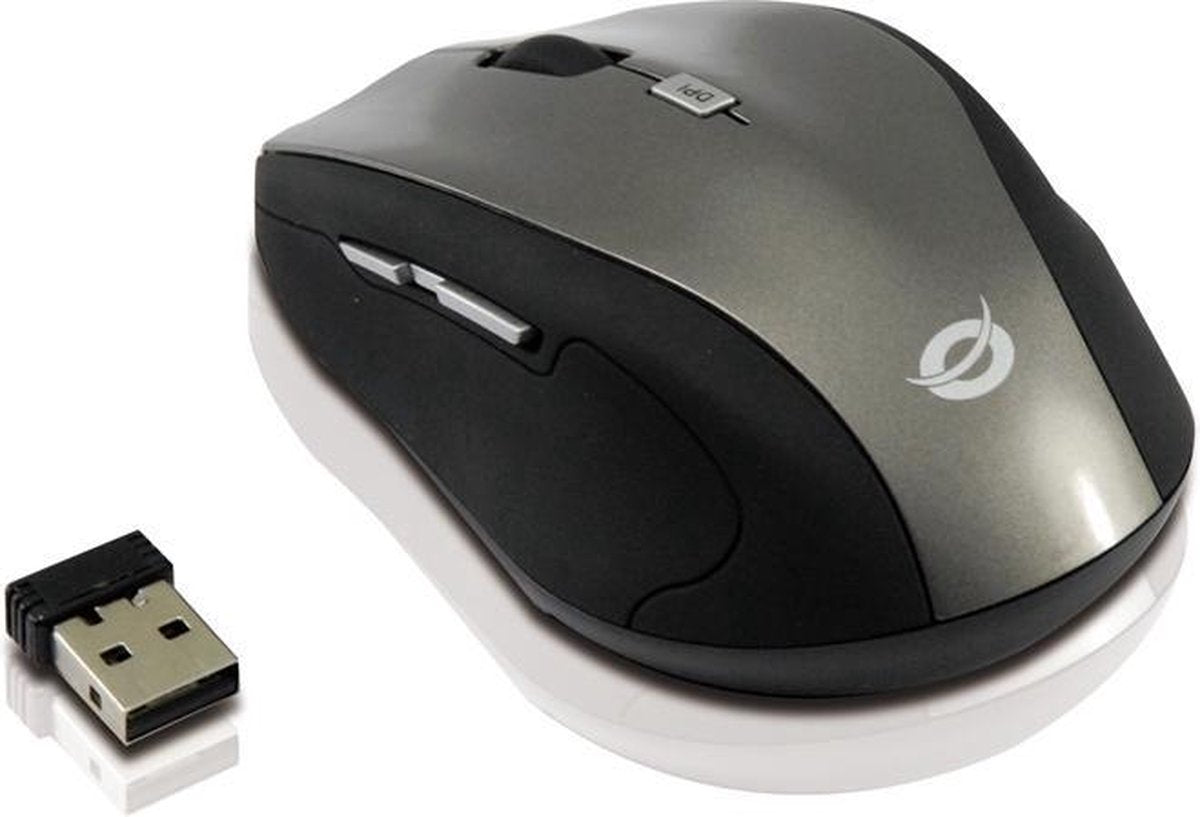 Conceptronic CLLM5BTRVWL muis RF Draadloos Optisch 1600 DPI Rechtshandig