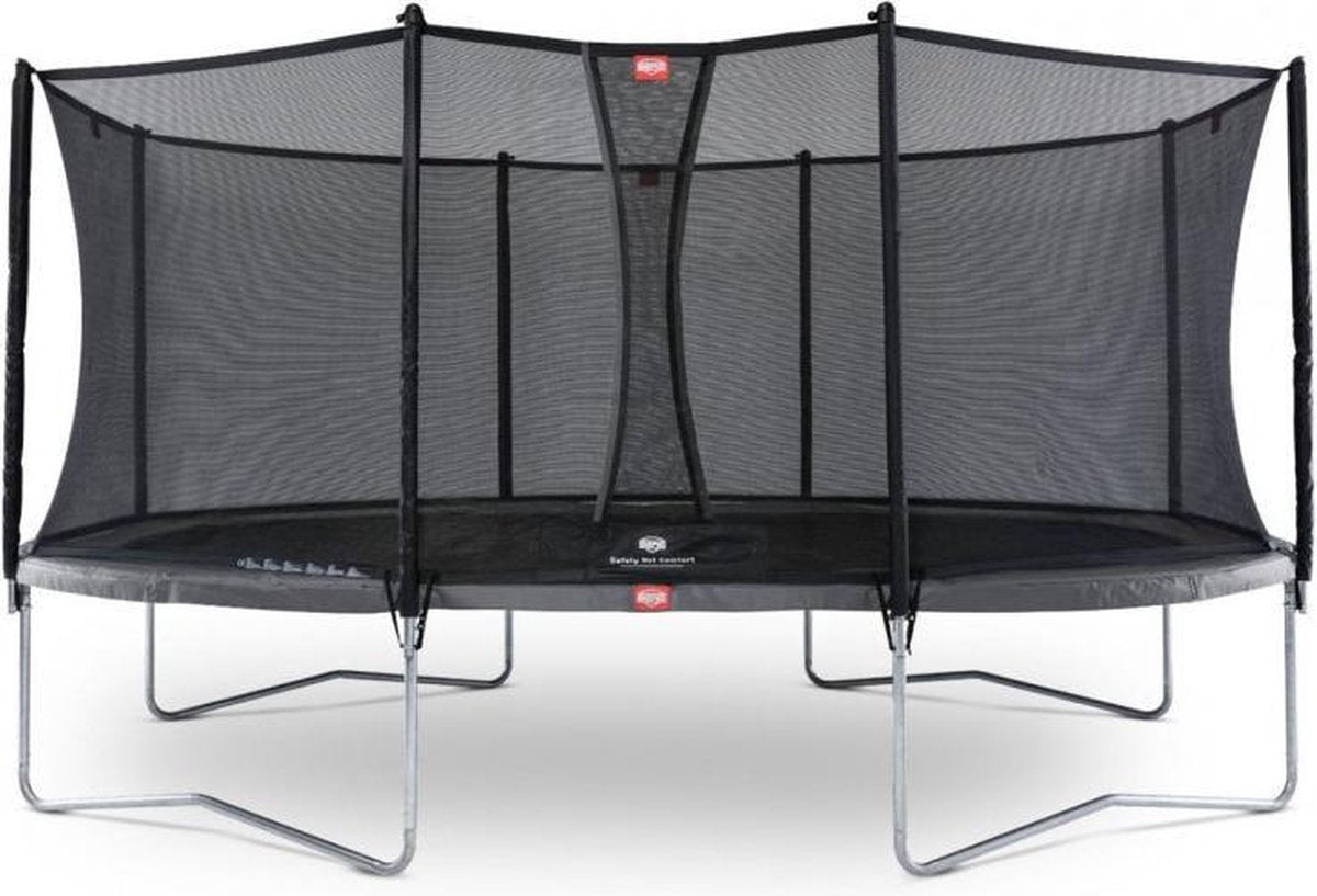 Trampoline BERG Grand Favorit Regular 520 x 345 Grey + Safety Net Comfort