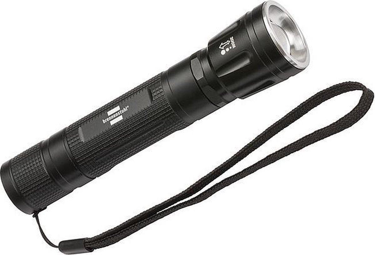 Brennenstuhl 1178600162 zaklantaarn Zaklamp Zwart LED