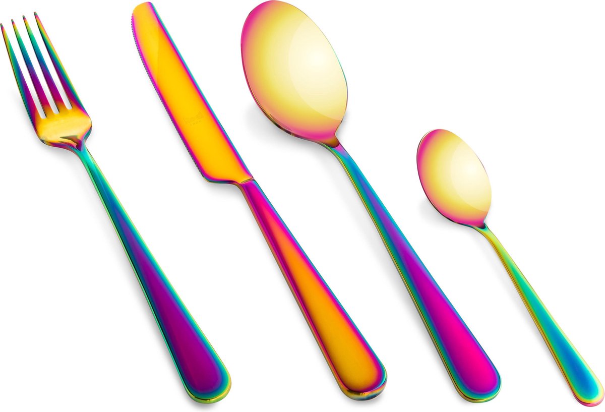 24-delig bestek Stoccolma Rainbow