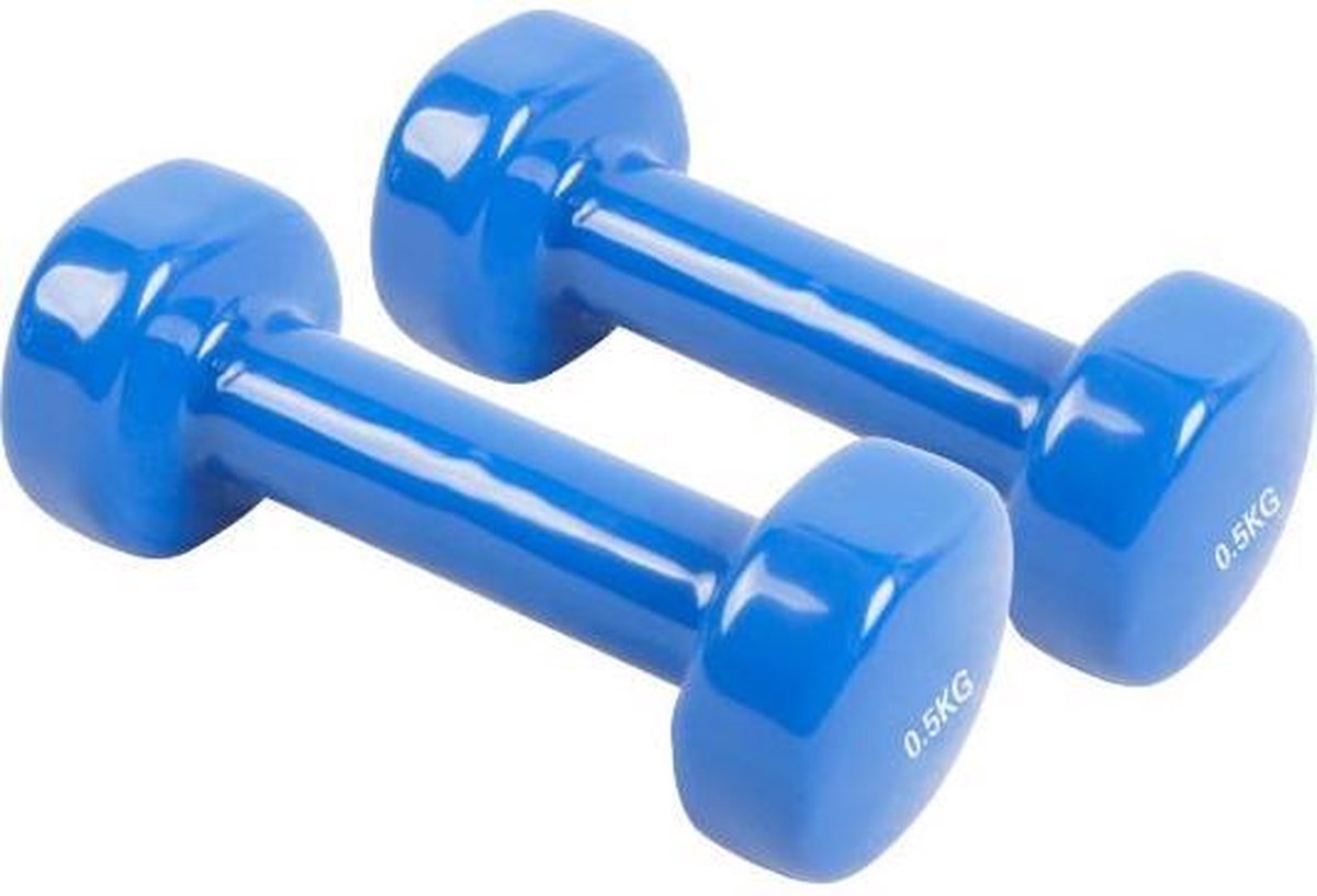 Atipick Dumbbells 3 Kg Vinyl Blauw 2 Stuks