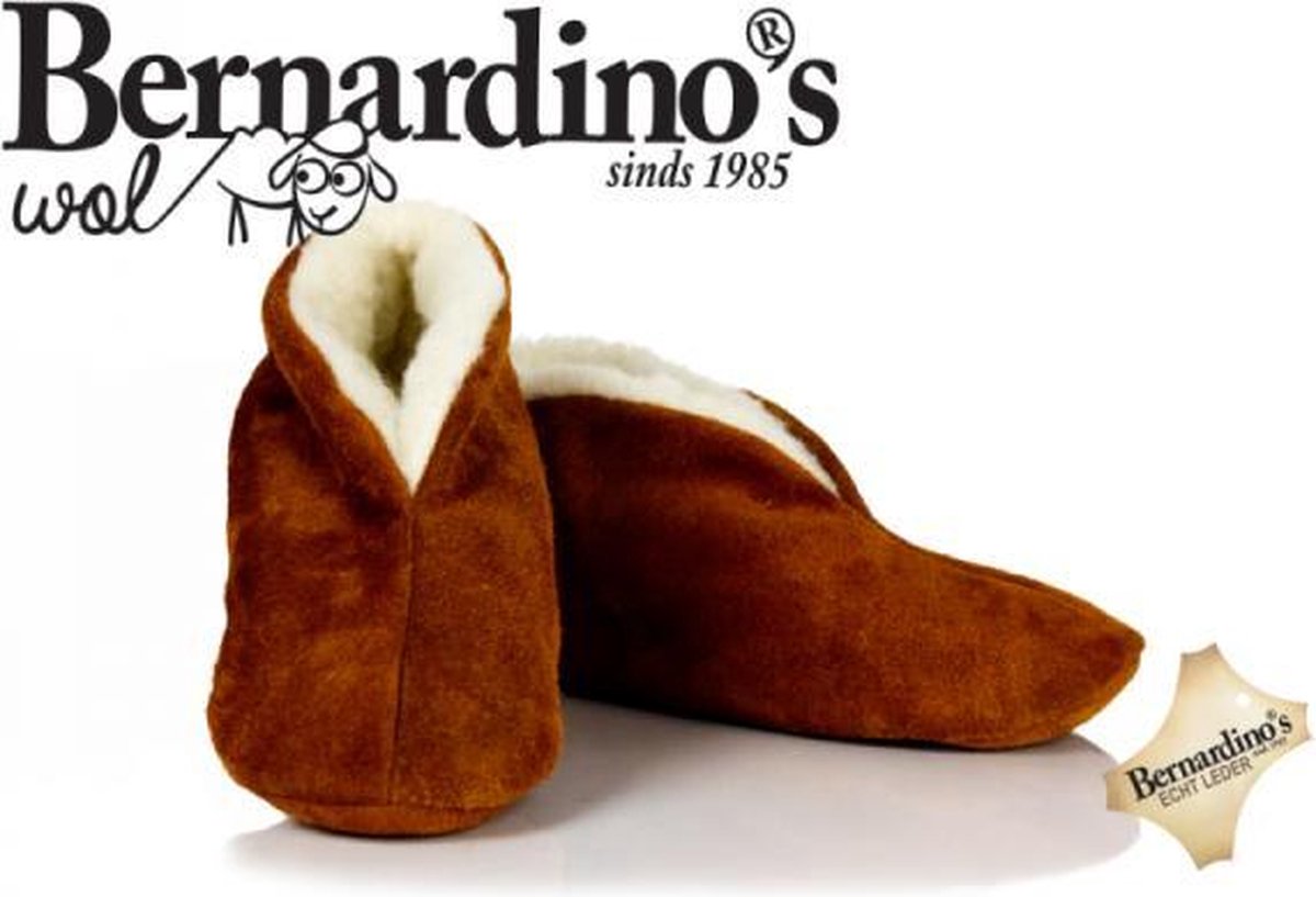Spaanse sloffen Bernardino® 100% Wol Roze - roze - 36