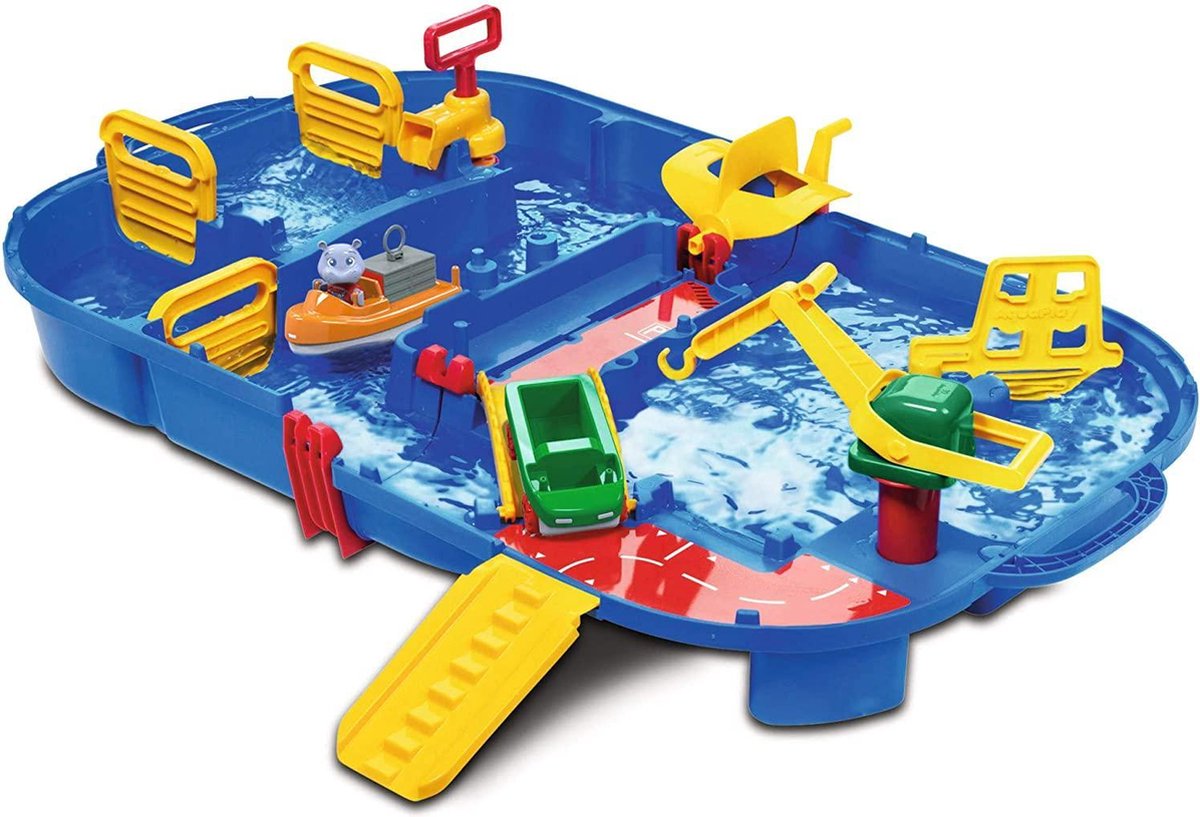Waterspeeltafel Voor Kinderen | Waterspeelpark | Aqua play | Waterkanaal Met Sleuven