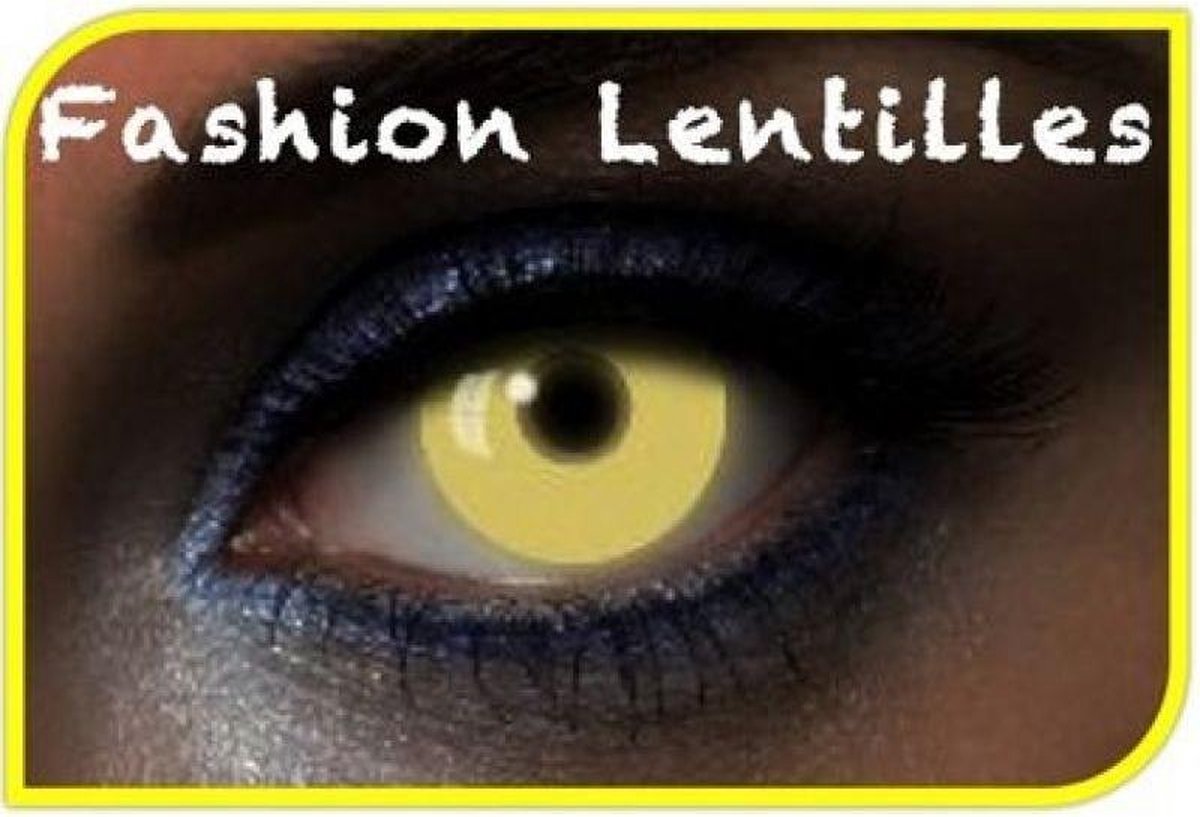 UV yellow jaarlenzen (per paar)