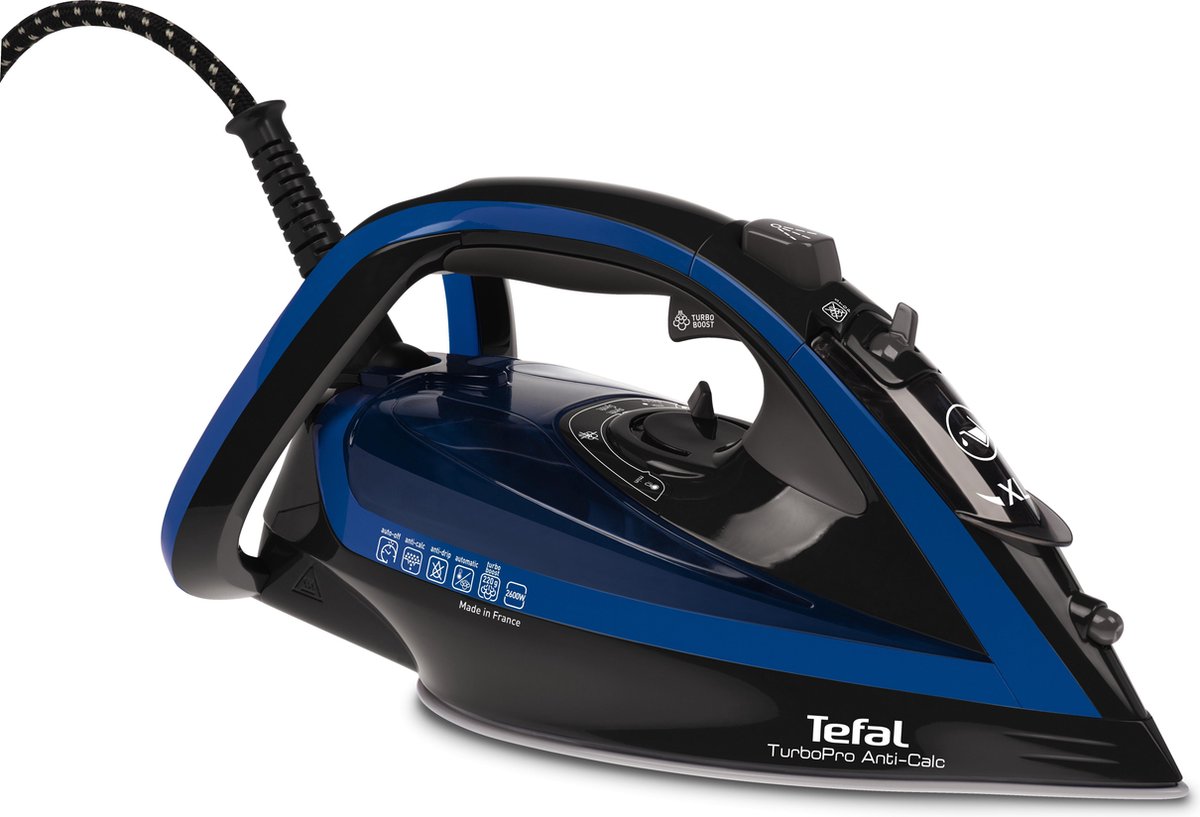 Tefal Turbo Pro Anti-Calc FV5648 - Stoomstrijkijzer