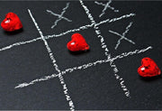 Liefde in een Spel op Puzzel - Hartjes - 252 Stukjes