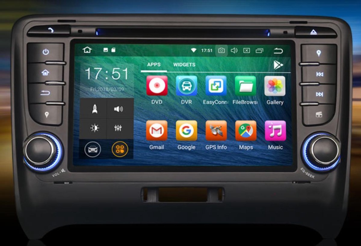 Voltario® 7 "Android Autoradio met navigatie