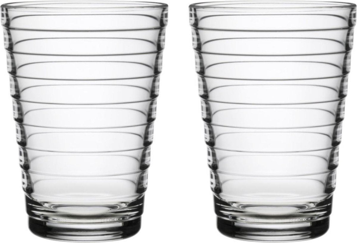 Iittala Aino Aalto Glas - 33cl - Helder - 2 stuks
