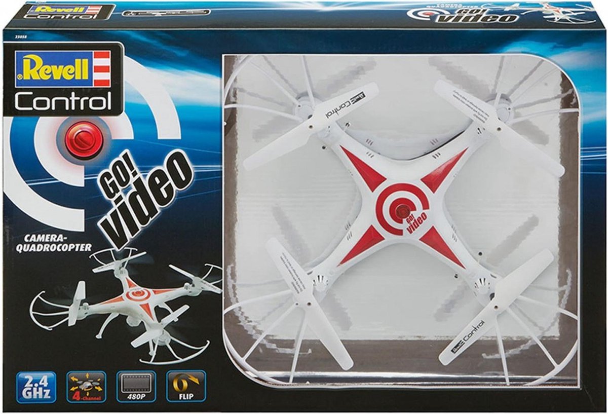 Revell Control GO! Video Drone (quadrocopter) RTF Luchtfotografie