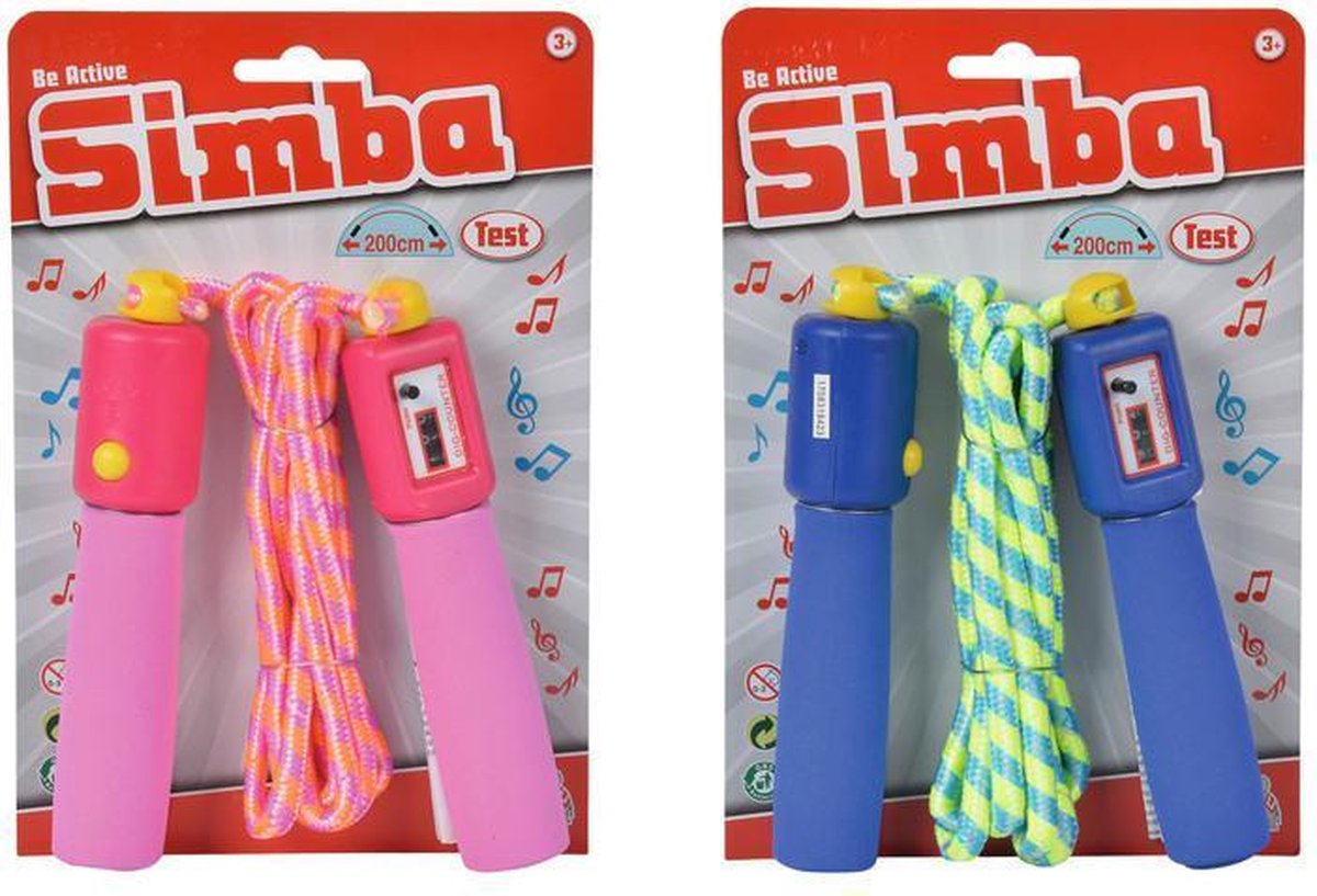 Simba Springtouw met teller en muziek
