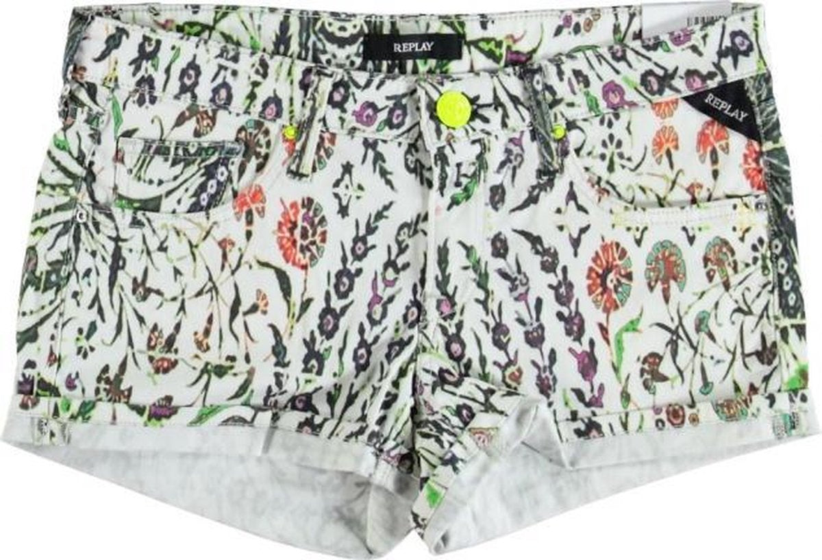 Replay zacht stretch denim short - Maat W26