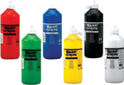 Plakkaatverf Kinderen Basiskleuren 6x500ML
