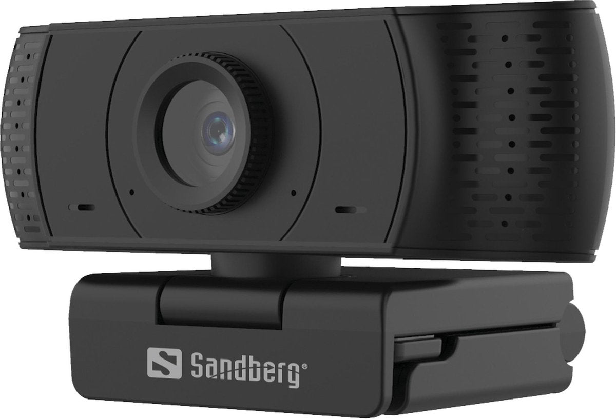 Sandberg 134-16 webcam 2 MP 1920 x 1080 Pixels USB 2.0 Zwart