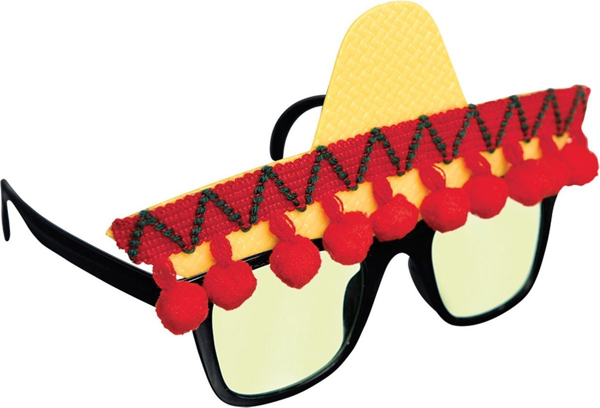 AMSCAN - Fiesta bril voor volwassenen - Accessoires > Brillen
