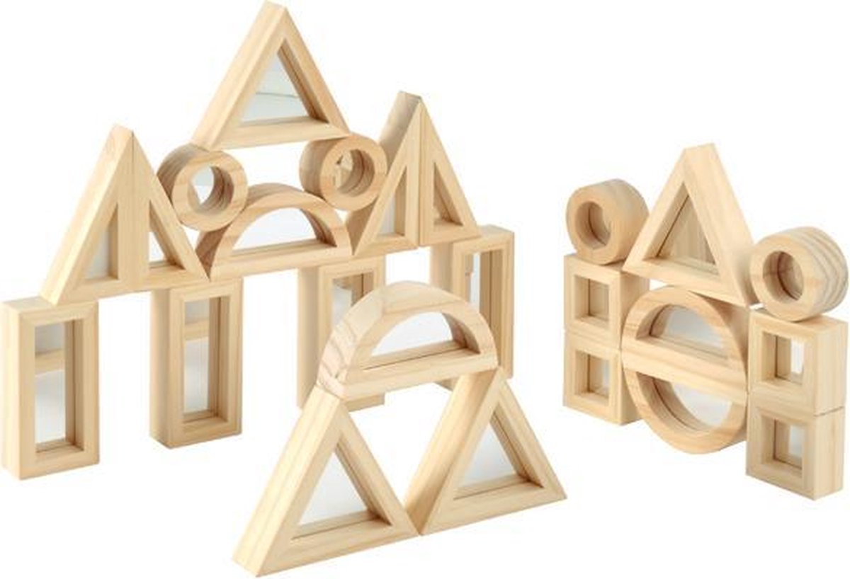 Spiegelblokken 24 stuks