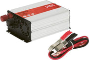 Carpoint Omvormer van 12 naar 230V - 300 Watt - Piekvermogen 600 Watt - Accuklemmen - USB aansluiting 5 Volt