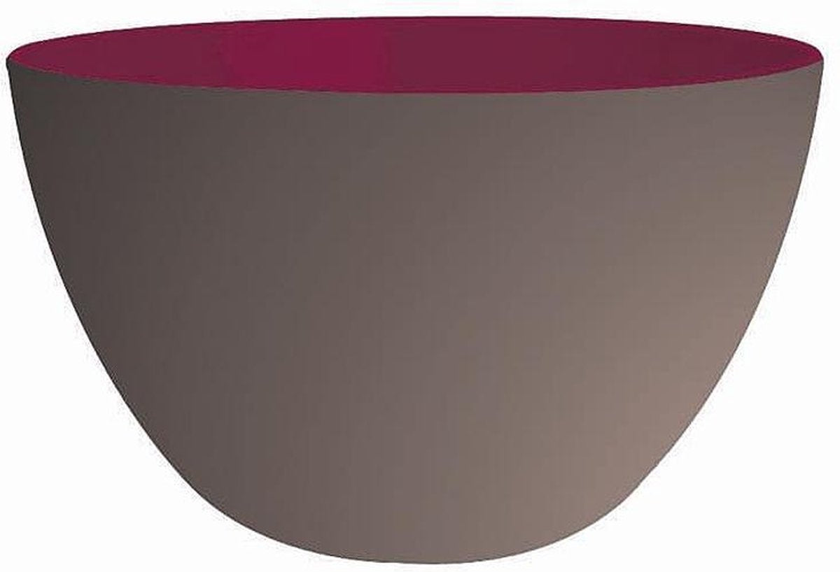 Zak!Designs Twotone Saladeschaal - Inclusief Deksel - Ø 18 cm - Raspberry