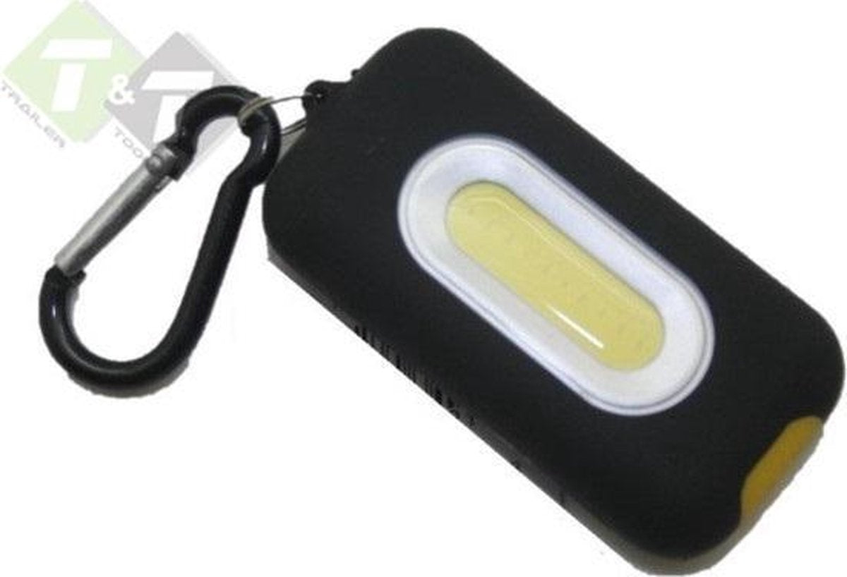 Sleutelhanger werklamp COB + Magneet