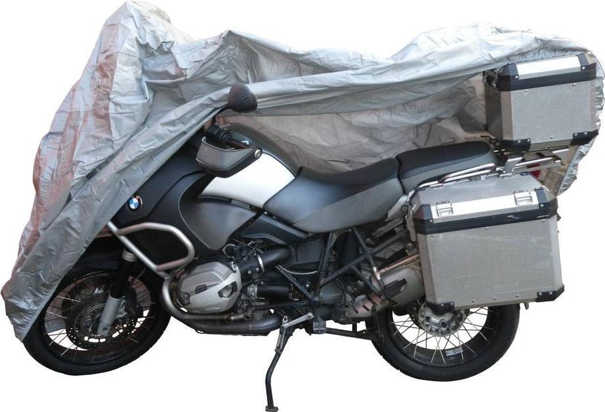 Motorhoes Afdekzeil PEVA - Afmeting: 245 x 48 x 145 cm (LxBxH)