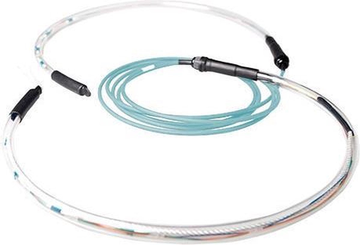 ACT 10 meter Multimode 50/125 OM3 indoor/outdoor kabel 4 voudig met LC connectoren