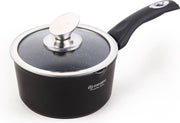 Edënbërg Black Line - Steelpan Keramisch - 16 cm- 3-laags anti-aanbaklaag!