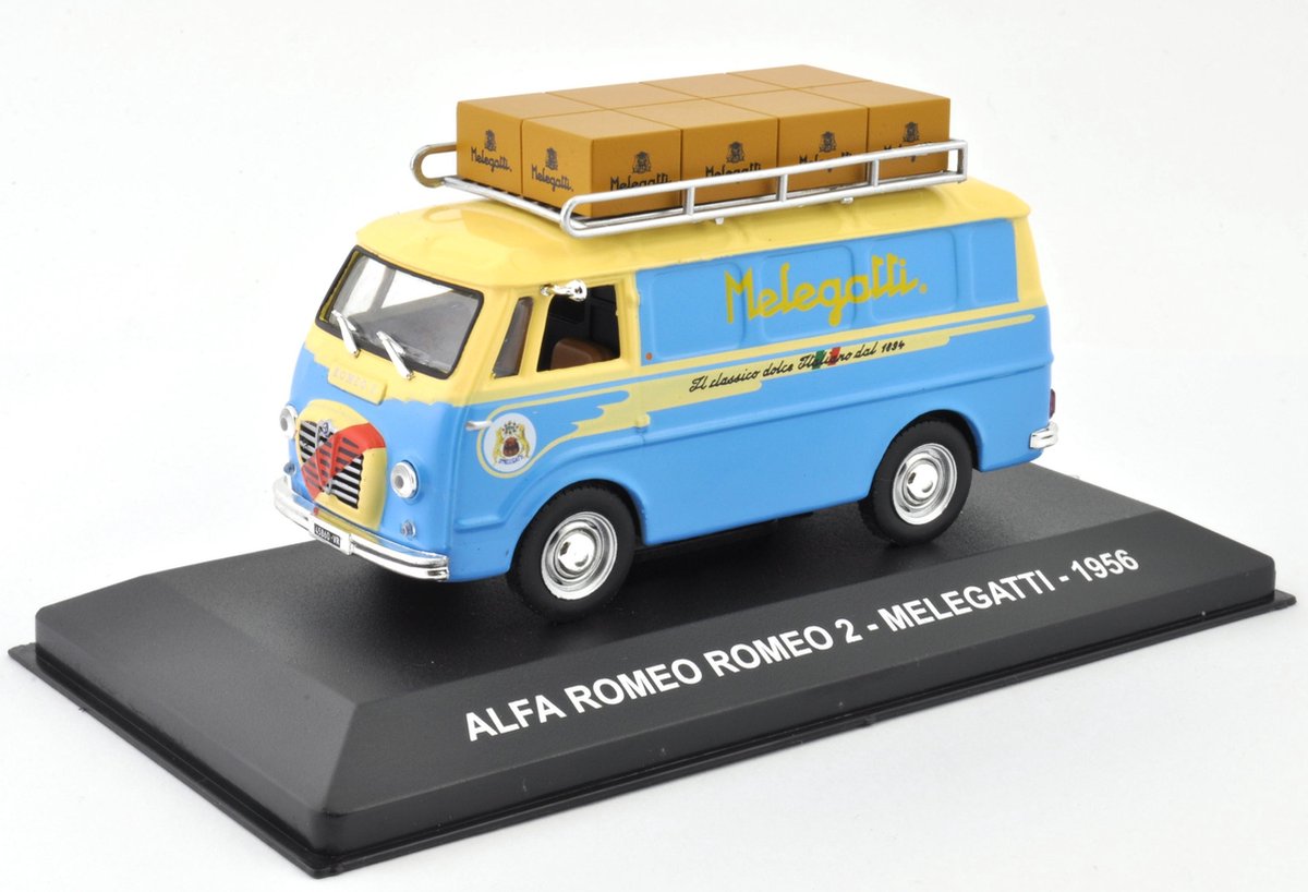 Alfa Romeo - Scintilla 1956 (Lichtblauw) 1/43 Atlas - Modelauto - Schaalmodel - Model auto  - Miniatuurauto - Miniatuur autos